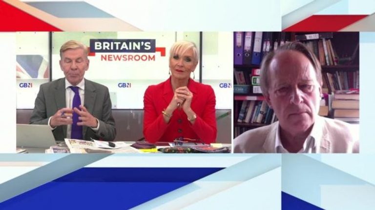 ‘Oh come on!’ Furious GB News row breaks out as Andrew Pierce hits back: ‘BBC is the biased one!’